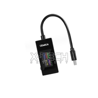 Probador Tipo-C KWS-066C, Probador de Corriente y Voltaje USB con Pantalla a Color, Probador Bidireccional