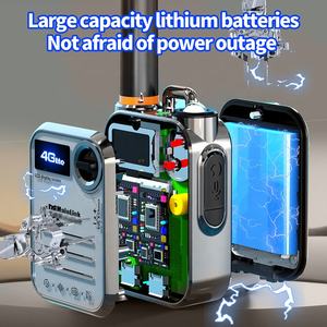 4G Портативная радиостанция с батарейным питанием портативная рация Long Ran PTT BT приемопередатчик водостойкий Zello IPX5 - Product Image 4