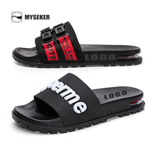 Sandalias de Playa para Hombre de Alta Calidad, Lindas Chanclas con Logotipo Personalizado, Sandalias Unisex Nuevas, Sandalias Planas para Hombre - Product Image 2