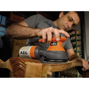 SABLEUSE ORBITALE ROTATIF 'EX 125 ES' AEG 300 Watt - Product Image 4