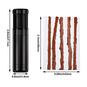 <span class=keywords><strong>Kit</strong></span> de reparación rápida de neumáticos sin cámara para bicicleta, sellador de <span class=keywords><strong>pinchazos</strong></span>, tira de goma, herramienta de taladro, barra de mango, reparación de neumáticos ocultos - Product Image 3