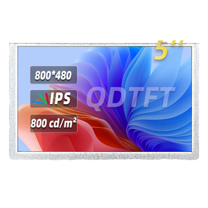 QDTFT 24-битный 40-контактный 5-дюймовый IPS LCD-дисплей 800x480, 800 нит, RGB - Product Image 2
