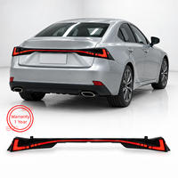 Feu arrière combiné LED haute luminosité avec feux de freinage, de recul et de position latérale pour Lexus IS250 IS300 IS350 IS350c 2013-2023