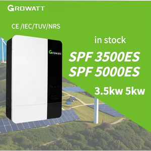 <span class=keywords><strong>Growatt</strong></span> Monophasé Hors Réseau <span class=keywords><strong>SPF</strong></span> 3500~<span class=keywords><strong>5000</strong></span> ES 48v - Product Image 1