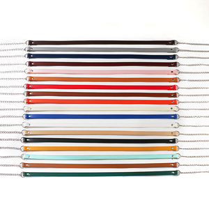 Wholesale Fashion 120cm PU Leather Metal <strong>Bag</strong> <strong>Chain</strong> for Womens <strong>Purse</strong> Cross Body Mini <strong>Bag</strong> Should <strong>Bag</strong> Strap <strong>Chain</strong> - Product Image 4