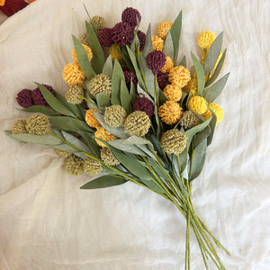 <b>Artificial</b> Dandelion Single <b>Stem</b> 40cm Handmade Natural Style For Wedding Home Decor - Product Image 3