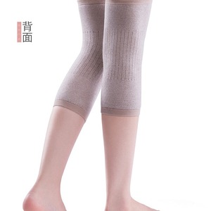 Genouillères en cachemire YR001 Gris Noir Camel pour la santé, le massage et la chaleur des jambes - Product Image 2