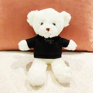 Orsacchiotti di Peluche Personalizzati con Testo, Logo o Immagine su Maglietta, Bambole Morbide in Cotone di Piccole Dimensioni - Product Image 2
