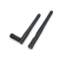 Antenne WIFI double bande à Gain élevé étanche 2.4GHz 5.8G polarisation verticale RP mâle amplificateur de Signal à distance antenne en caoutchouc
