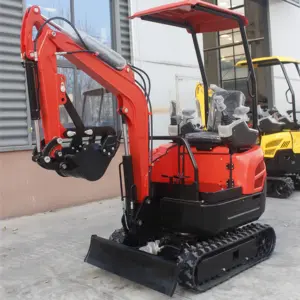 Pas cher chine Construction Utiliser 1.5 tonnes Mini Bagger Machines de terrassement Pelle 1.5 t Prix d'usine à vendre
