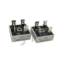 Diode de redressement en pont 50A 1000V Redresseur monophasé KBPC1010 KBPC1510 KBPC2510 KBPC3510 KBPC5010 KBPC810 KBPC610 KBPC310
