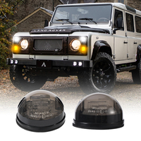 Mise à niveau du clignotant rond à Led, feu arrière de recul, feu latéral avant pour Land Rover Defender 90/110 1987-2016