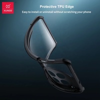 Xundd pour OnePlus ACE 3 étui antichoc Airbag pare-chocs protection TPU et acrylique couverture arrière transparente pour Oneplus ACE 5 Pro étui
