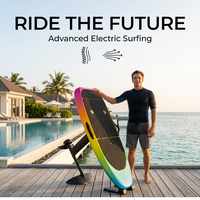 Offre Spéciale Expédition Mondiale Hydrofoil Électrique E-Foil Nouvelle Génération Contrôle Intelligent Finition Brillante Arc-en-ciel Moteur Brushless Surf en Mer