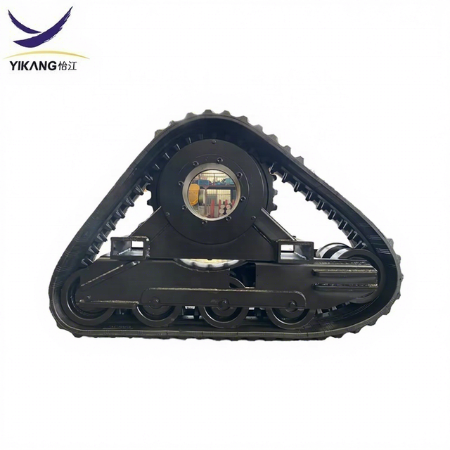 China Manufacturer Rubber Track Undercarriage for Agriculture Farming Harvest Machine Tractor Triangular Track Chassis