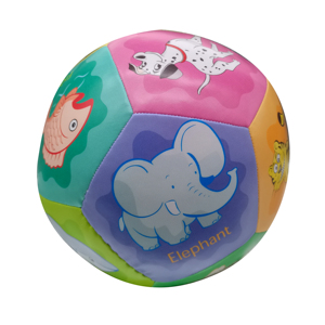 Pelota <span class=keywords><strong>de</strong></span> PU Suave <span class=keywords><strong>de</strong></span> Alta Calidad <span class=keywords><strong>de</strong></span> 20 cm con Estampado <span class=keywords><strong>de</strong></span> Frutas/Palabras, Rellena <span class=keywords><strong>de</strong></span> Algodón PP, Juguete Educativo Temprano Interactivo, Juguete Deportivo Unisex - Product Image 2