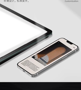 A1/A2/A3/A4 trang trí LED ảnh Poster mỏng khung nhôm hộp Đèn hình chữ nhật trong Nhà Kinh Doanh hiển thị của Kích thước A4 - Product Image 5