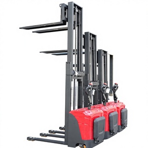 รถยกไฟฟ้า HUA YA ยกสูง 3000 มม. เสาสามท่อน ยางตัน แบตเตอรี่ตะกั่ว-กรด แบบยืนขับ - Product Image 5