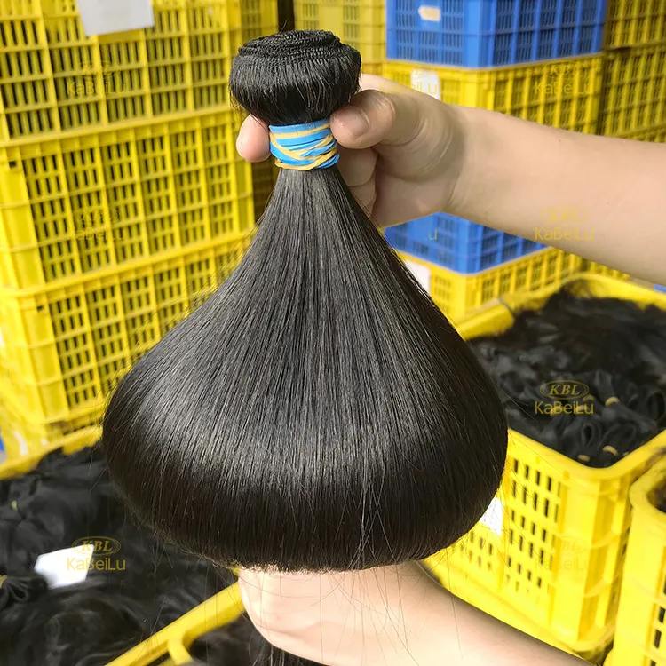 A buon mercato cabelos 100 humano capelli, estensione dei capelli di trasporto libero, cuticola piena dei capelli acconciature per capelli fini pezzo