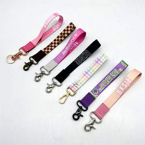BSBH New Arrival Outdoor Durable Leather <strong>Keychain</strong> <strong>Wristlet</strong> Custom Lanyard Car <strong>Keychain</strong> for Backpack - Product Image 2