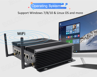 X86 Computadora industrial sin ventilador 32GB DDR5 Ram 6 LAN I226V Router Pfsense Firewall NUC Mini PC 12th Gen Core I5 CPU Mini computadora