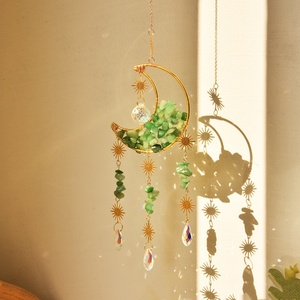 Decorazioni in Cristallo di Alta Qualità e Acchiappasole, Campanella a Vento Luce e Ombra, Ciondolo Artigianale Fatto a Mano, Decorazione per la Casa - Product Image 5