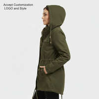 Veste parka pour homme à manches longues, surdimensionnée, imperméable, de style streetwear, avec logo personnalisé, pour l'hiver, en plein air