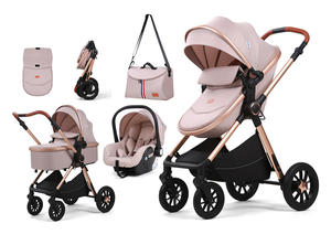 Kinderwagen Luxury Baby Stroller Pram 3 in 1 With Car Seat Poussette 3 En 1 <strong>Foldable</strong> Baby Carriage <strong>Buggy</strong> 3 in 1 - Product Image 2
