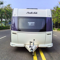 Nouveau Design Rétro Caravane Maison Mobile Voyage Camping RV Camper Remorque Luxe Hors Route Caravanes
