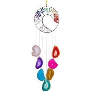 Lempengan batu akik alami untuk pernikahan, Top pendulum batu akik cahaya bor liontin batu untuk membuat perhiasan/penyembuhan/meditasi - Product Image 6