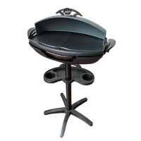Barbecue d'extérieur 2200W Autoportant sans fumée Grilles électriques pour barbecue Grill électrique