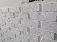 Décoration murale extérieure Panneau mural en brique polyuréthane Série brique rustique Fausse brique
