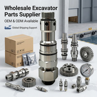 Soupape de décharge principale 121-1492 309-5867 392-0212 pour excavatrices E320B E320D 320C 320E, pièces détachées de marque Ruimaike, garantie 1 an