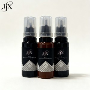 Tinta Profesional JX para SMP, 15 ml |   7-8 Años de Duración, Sin Decoloración, Sin Cambio de Color |   <span class=keywords><strong>Pelo</strong></span> Postizo 3D a Base de Plantas para Artistas de SMP - Product Image 1