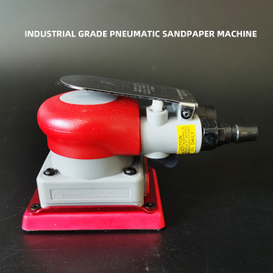 ATPRO-<span class=keywords><strong>Machine</strong></span> de ponçage pneumatique carrée de 75/100mm, tampon de papier de verre, coussin rouge pour voiture - Product Image 2