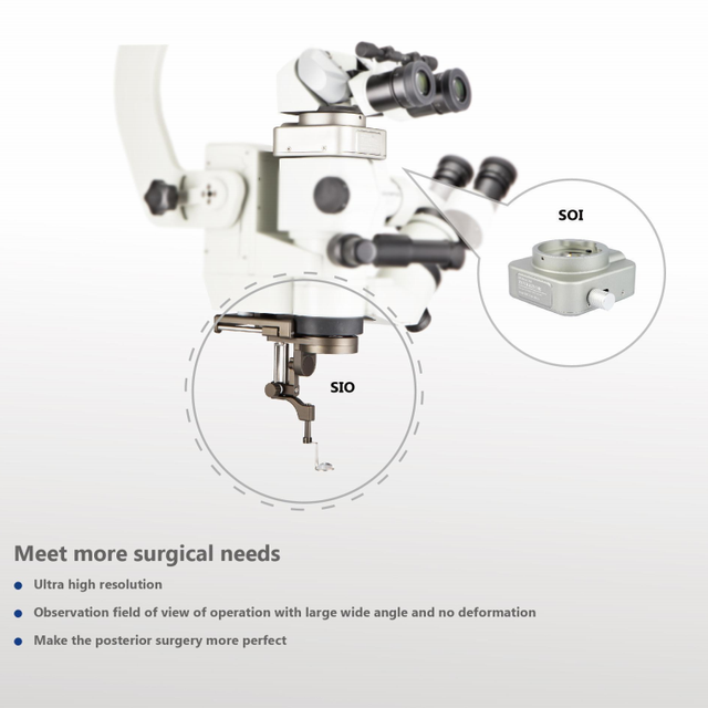 WELLSIGHT BIOM System Veterinary Surgical Microscope Stereo Monocular Drawtube Manual Retinal Surgery Vitrectomy Inverter 1 Year