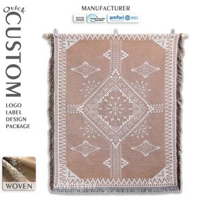 Servicio <span class=keywords><strong>de</strong></span> Diseño Personalizado Multidimensional, Manta Bohemia Geométrica Vintage al por Mayor, Ecológica, <span class=keywords><strong>de</strong></span> Poliéster/Algodón - Product Image 1