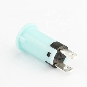 Tạm thời latching màu xanh trắng đen grey push button momentary 1A 250VAC công tắc cửa tủ lạnh - Product Image 3