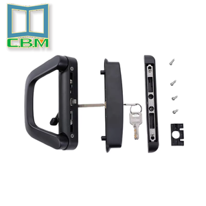 Poignée <span class=keywords><strong>de</strong></span> <span class=keywords><strong>porte</strong></span> <span class=keywords><strong>coulissante</strong></span> en alliage d'aluminium, style australien <span class=keywords><strong>de</strong></span> luxe, simple et double face, pour portes solides <span class=keywords><strong>de</strong></span> villas modernes et balcons - Product Image 5