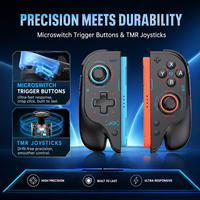 Control de Juego para Switch 2, Agarre Ergonómico Antideslizante, Botones Mecánicos, Joystick TMR, Luz Lateral RGB, Joypad para Juegos