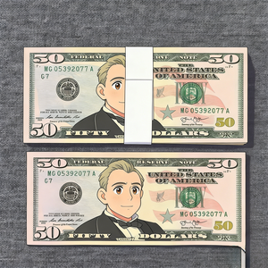 200 Piezas de Billetes de Dólar Estadounidense de Juguete, Billetes de 20, 50 y <span class=keywords><strong>100</strong></span> <span class=keywords><strong>USD</strong></span>, Dinero de Juguete para Efectos de Cine, Decoración de Fiestas de Graduación, 78*33mm, 50% de Tamaño - Product Image 4