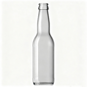 <span class=keywords><strong>12</strong></span> Onzas Botella de <span class=keywords><strong>Cerveza</strong></span> de Vidrio Transparente de Cuello Largo (350 ml), Botella para Bebidas con Tapa de Rosca - Product Image 2