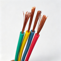 Câble d'alimentation flexible RVV 2-10 conducteurs en cuivre pur toronné, isolation PVC, IP65, 300V/220V, pour usage en bâtiment, marque OEM