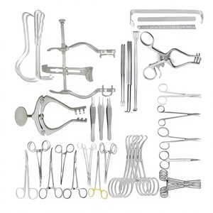 F.J.INTERNATIONAL Juego de Instrumentos Quirúrgicos Pediátricos Manuales para Craneotomía, Premium, Duraderos, Ligeros, Reutilizables, de Acero Inoxidable - Product Image 1