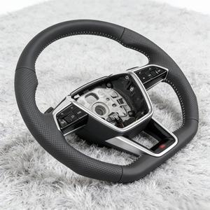 Volant en cuir en vente directe d'usine pour <span class=keywords><strong>Audi</strong></span> Q3 Q5 Q8 <span class=keywords><strong>SQ8</strong></span> A3 A4 B9 A5 B8 A6 C7 A7 S3 S4 RS3 RS5 RS7 RS6 C8 – Vente en gros - Product Image 6