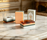 Tuiles de Mahjong en Acrylique Personnalisées de Haute Qualité Style Classique Qualité Casino Professionnelle Couleurs et Motifs Personnalisables Écologiques
