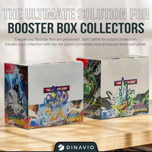 Wholesale Crystal Clear PET Booster <b>Box</b> Case Acid Free Protector for Trading Card Collectors - Product Image 6