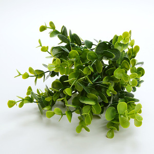 Planta Artificial <span class=keywords><strong>de</strong></span> Eucalipto, Plástico Verde, Césped, Decoración <span class=keywords><strong>de</strong></span> Paisajismo para Exteriores, Arreglos Florales, Hojas Verdes, Helecho - Product Image 1