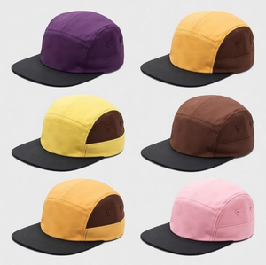 Custom Logo Color Block Quick Dry Baseball Cap Breathable Waterproof Sun Protection <b>Hat</b> for <b>Men</b> Women Outdoor Sports - Product Image 3