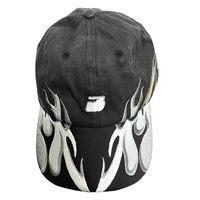 Casquettes et chapeaux de sport promotionnels avec patch brodé, casquette de baseball à cadre flamboyant